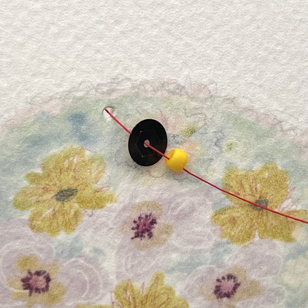 絵はがきビーズ刺繍キット