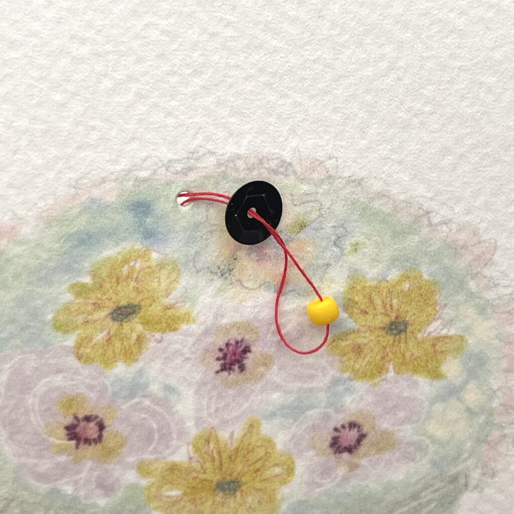 絵はがきビーズ刺繍キット